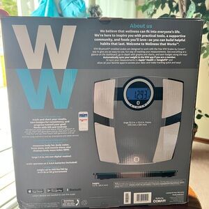 WW Bluetooth Digital Scale - Gray and Silver